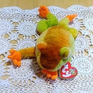 Ty Beanie Babies Prince Bullfrog Plush Vintage - 2000 with P.E. Pellets